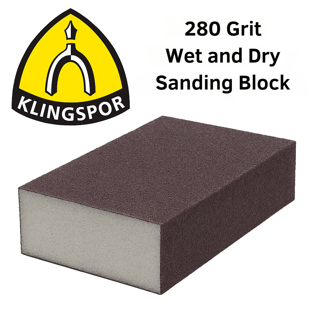 Klingspor 280 Grit Sanding Block