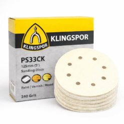 Klingspor Sanding Discs 125mm 240 grit PS33CK