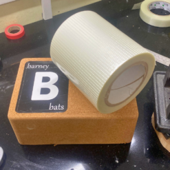 Fibreglass tape cricket bat 13cm Roll 50m Barney Bats