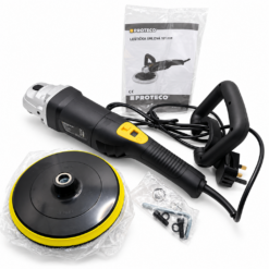 PROTECO Sander Polisher Machine 180mm with accessories